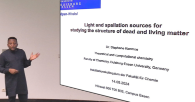 INAUGURAL LECTURE PRESENTED BY DR. STÉPHANE KENMOE